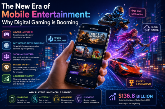 The New Era of Mobile Entertainment: Why Digital Gaming is Booming slot gacor